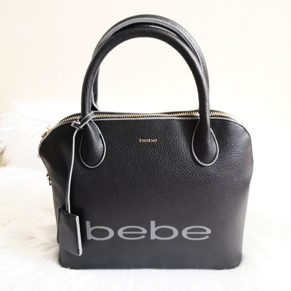 bebe DOME MINI SATCHEL HANDBAG